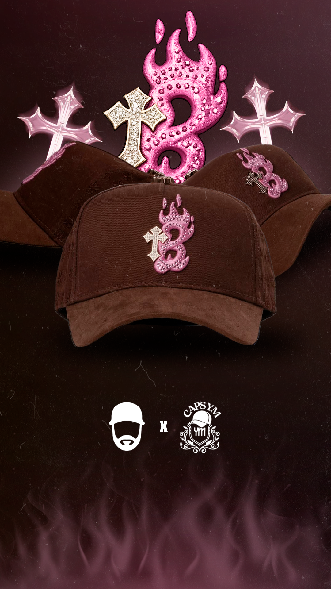 Barbas B Cross Pink
