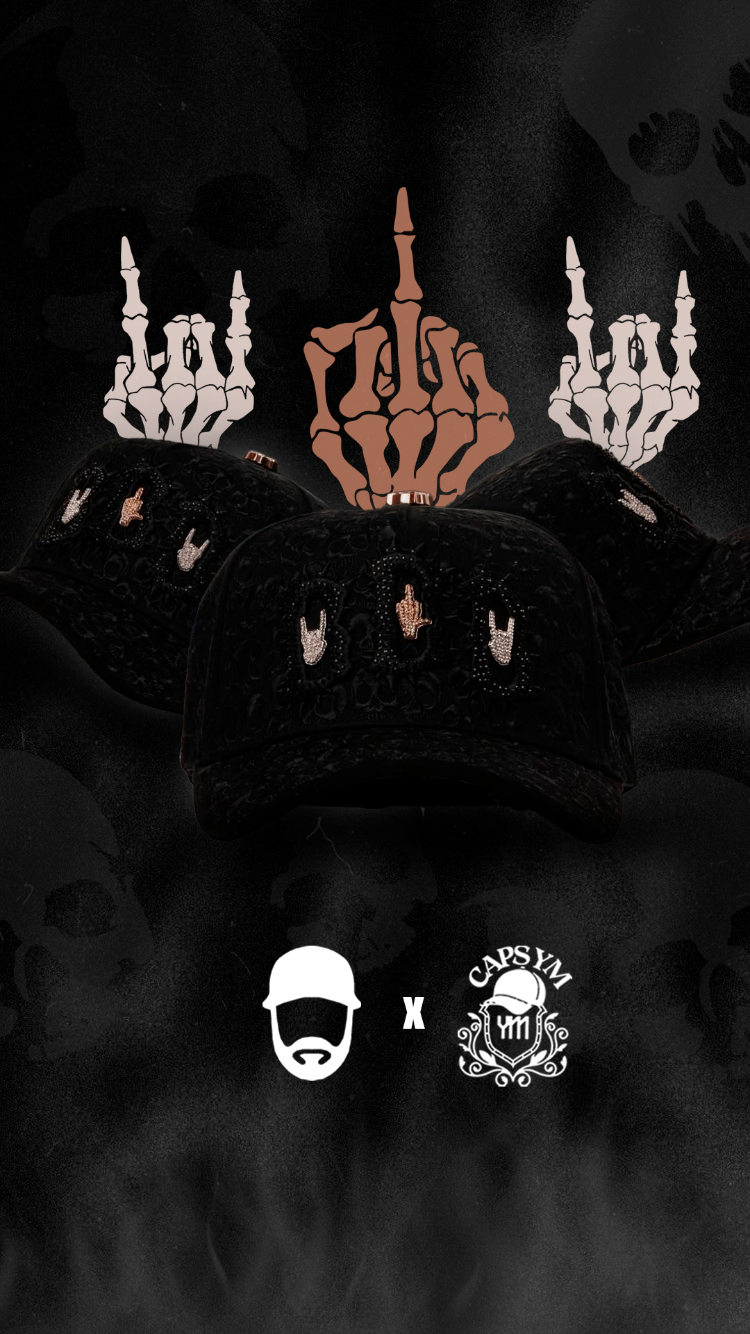 Barbas BBB Hand Skull