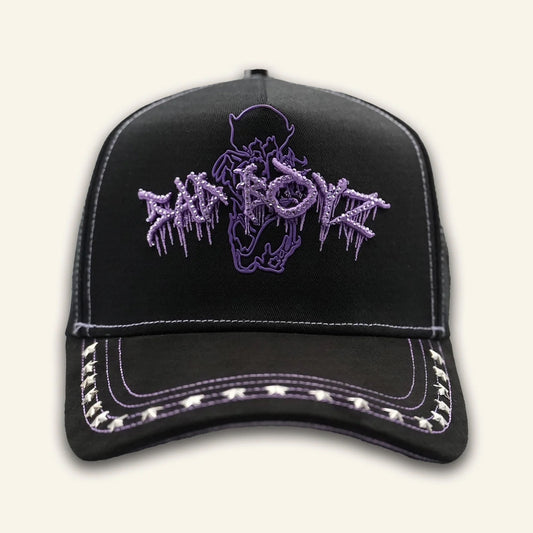 Sad Boyz Black - Purple